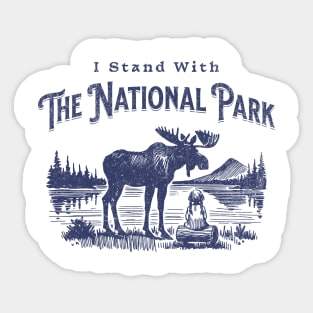 I-Stand-With-The-NPS-National-Park Sticker